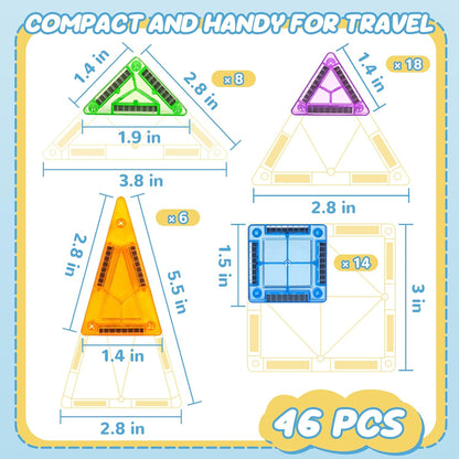Cossy Mini Magnetic Travel Tiles