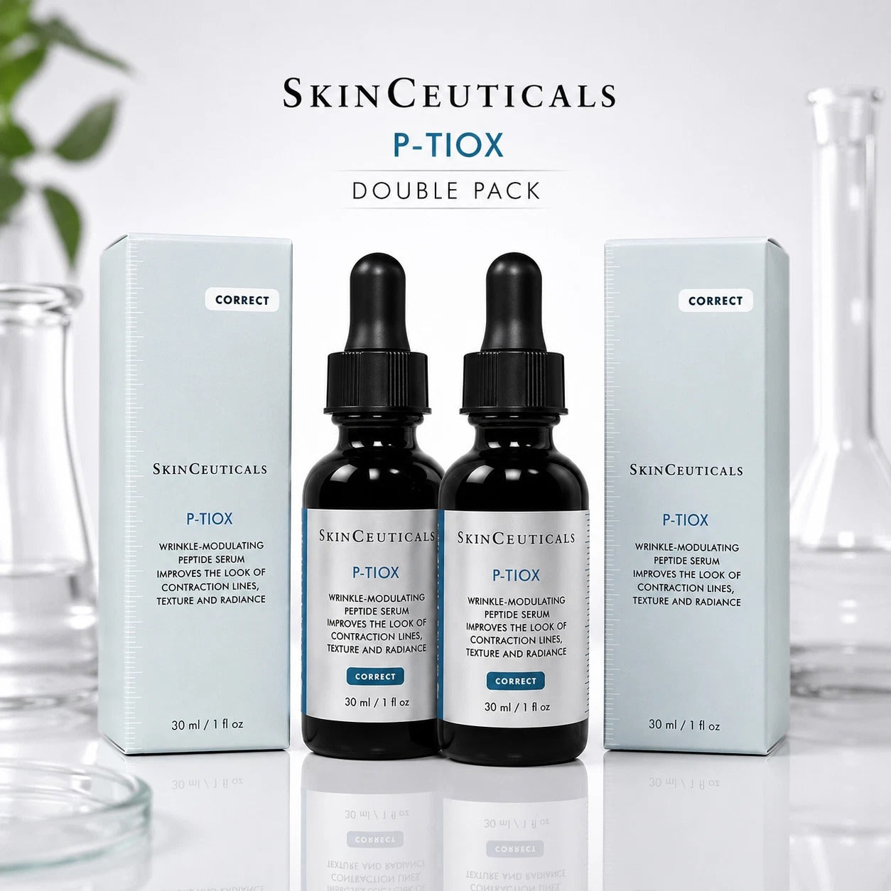 SkinCeuticals P-TIOX Peptide Serum 30 ml – Pack of 2
