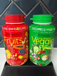 Balance of Nature Fruits & Veggies Supplements – Whole Fruit & Vegetable Capsules