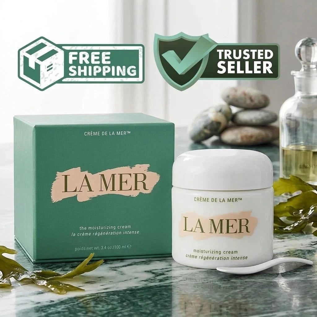 La Mer Crème de la Mer Moisturizing Cream 3.4 oz / 100 ml – Ultra-Rich Face Moisturizer