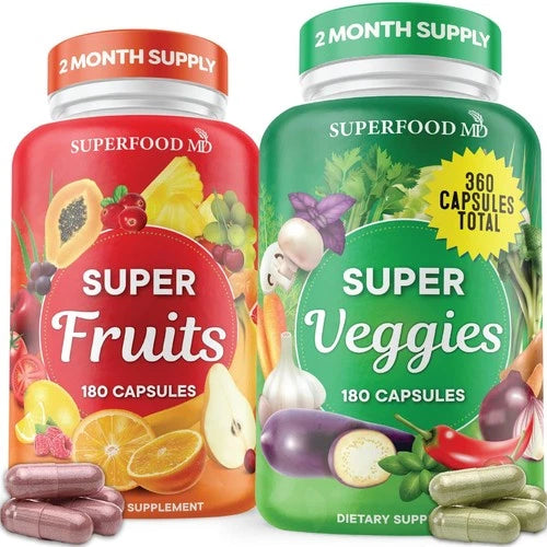 Balance of Nature Fruits & Veggies Whole Fruit and Vegetable Supplement
