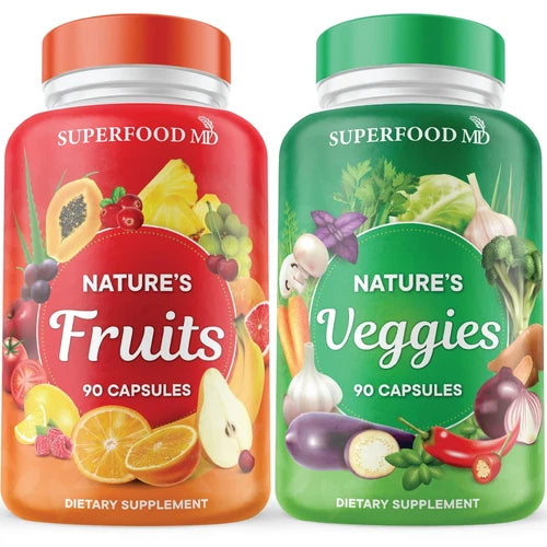 Balance of Nature Fruits & Veggies Whole Fruit and Vegetable Supplement
